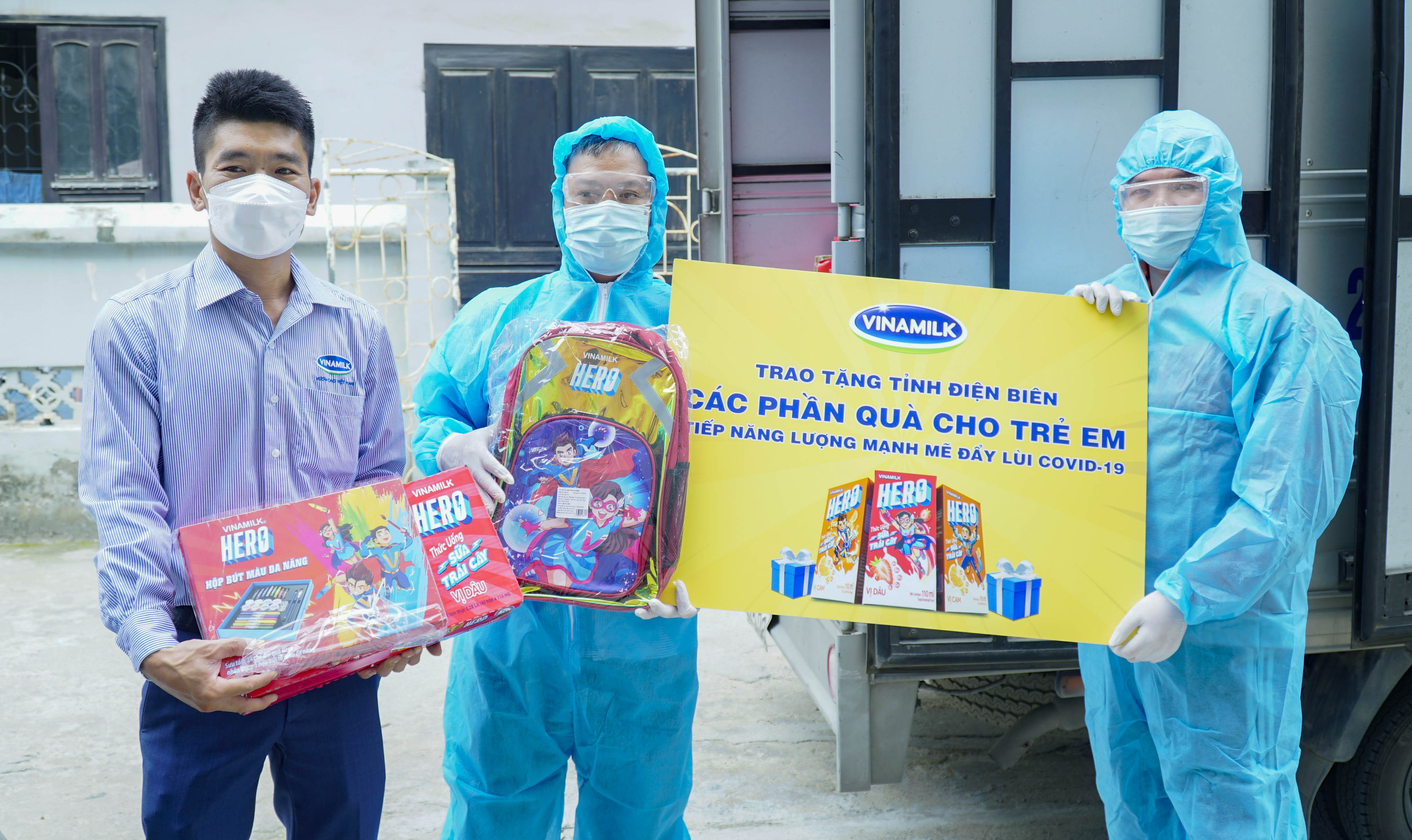 Kinh doanh - Quỹ sữa vươn cao Việt Nam kịp thời đến với trẻ em Điên Biên trong mùa dịch