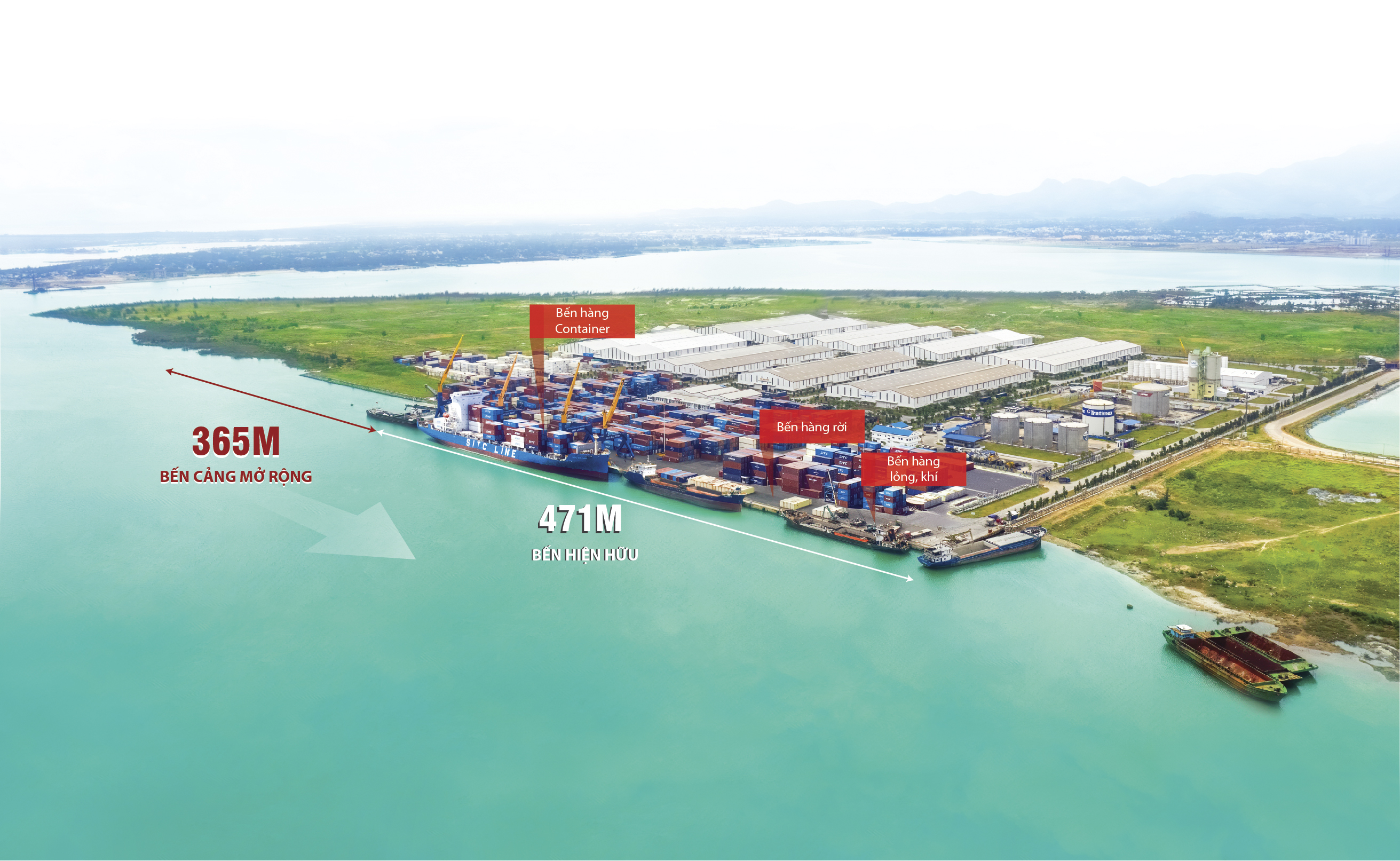 Kinh tế - Đầu tư bến cảng 5 vạn tấn tạo đà phát triển dịch vụ logistics tại miền Trung