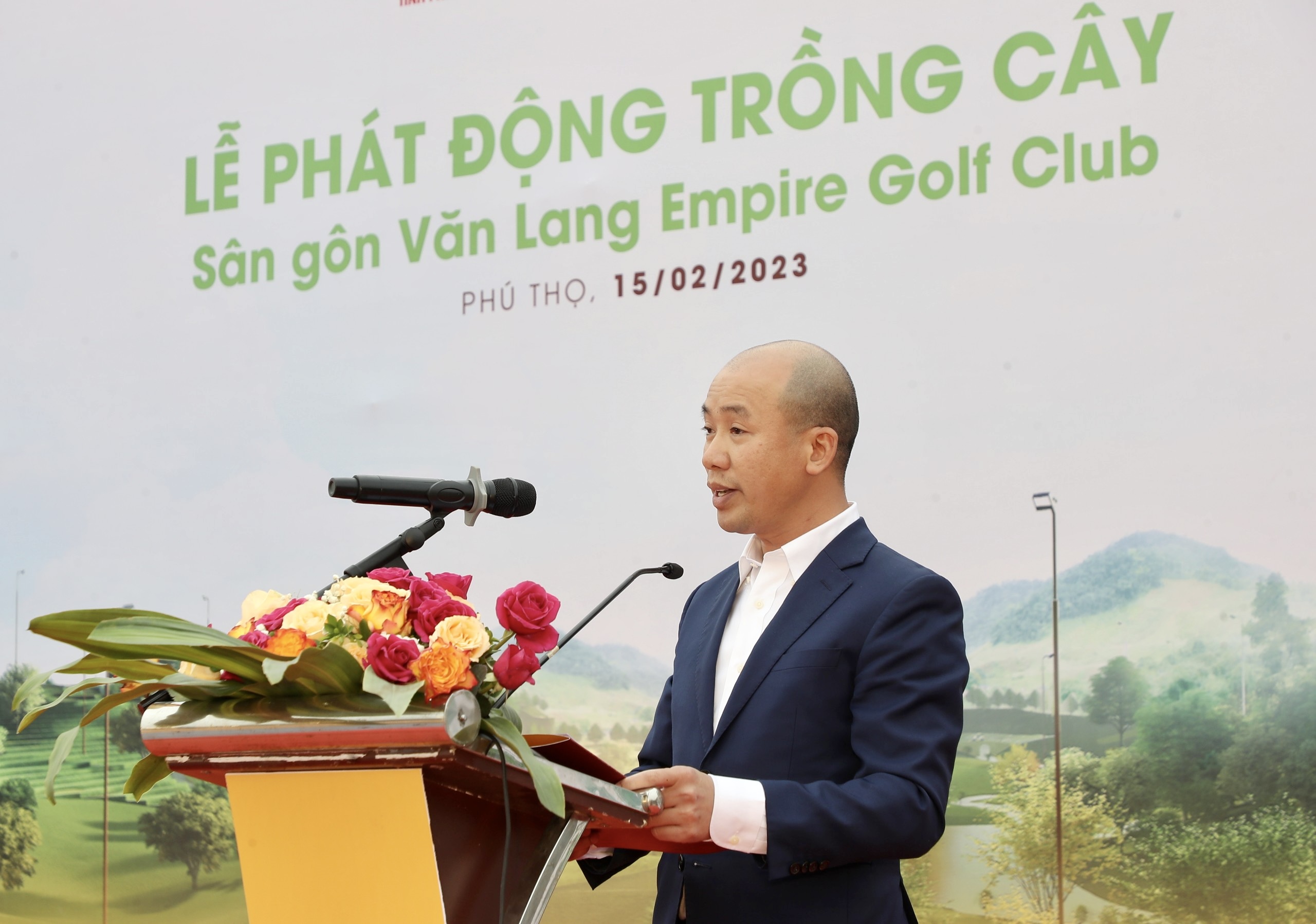 Kinh tế - Phát động trồng cây phủ xanh 16 ha dự án sân golf tại tỉnh Phú Thọ