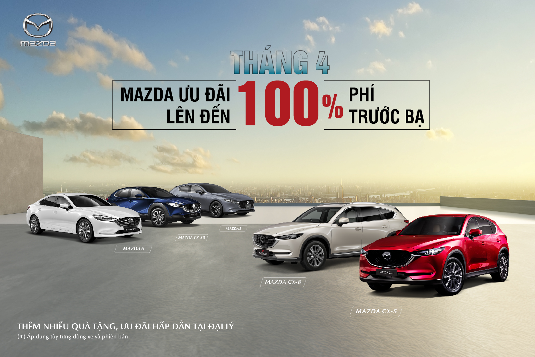 Kinh tế - Mazda ưu đãi đặc biệt lên đến 100% lệ phí trước bạ trong tháng 4/2023