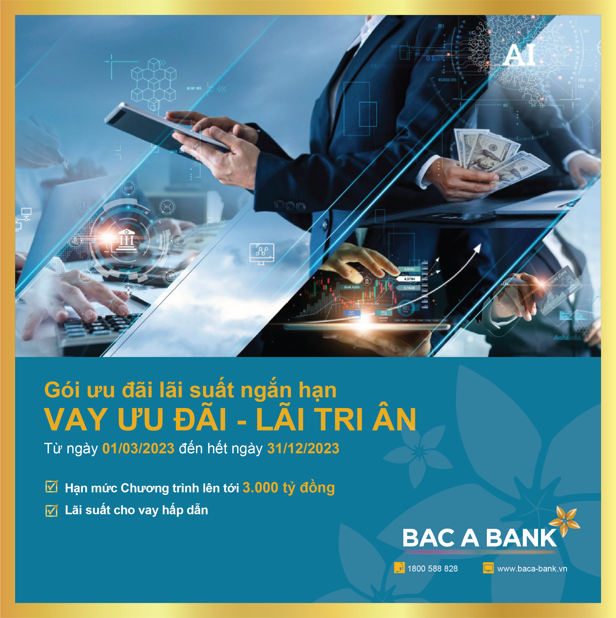 Kinh tế - “Vay ưu đãi - lãi tri ân” cùng BAC A BANK