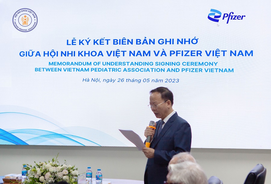 Cần biết - Pfizer Việt Nam cùng Hội Nhi khoa Việt Nam ký kết biên bản hợp tác (Hình 2).