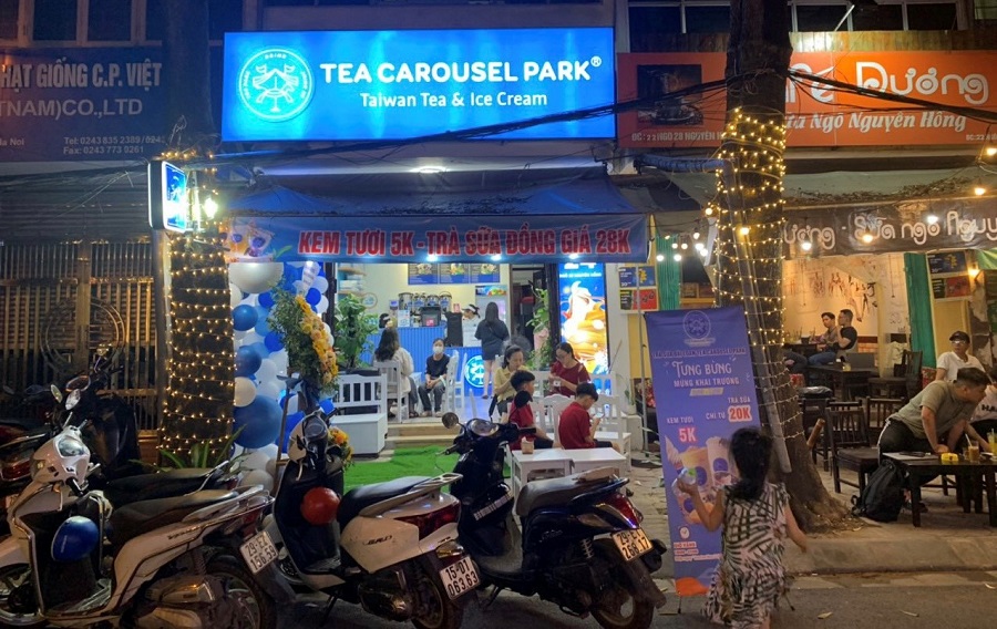 Cần biết - Mô hình Trà sữa – Kem tươi Tea Carousel Park chính thức xuất hiện tại Hà Nội (Hình 5).