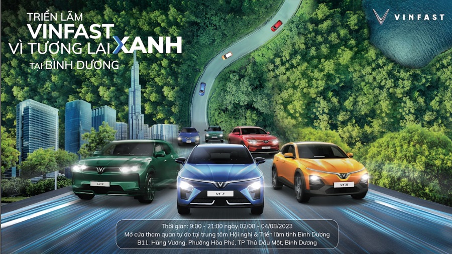 Kinh tế - VinFast “khuấy đảo” Bình Dương với triển lãm xe điện lớn nhất Việt Nam (Hình 6).