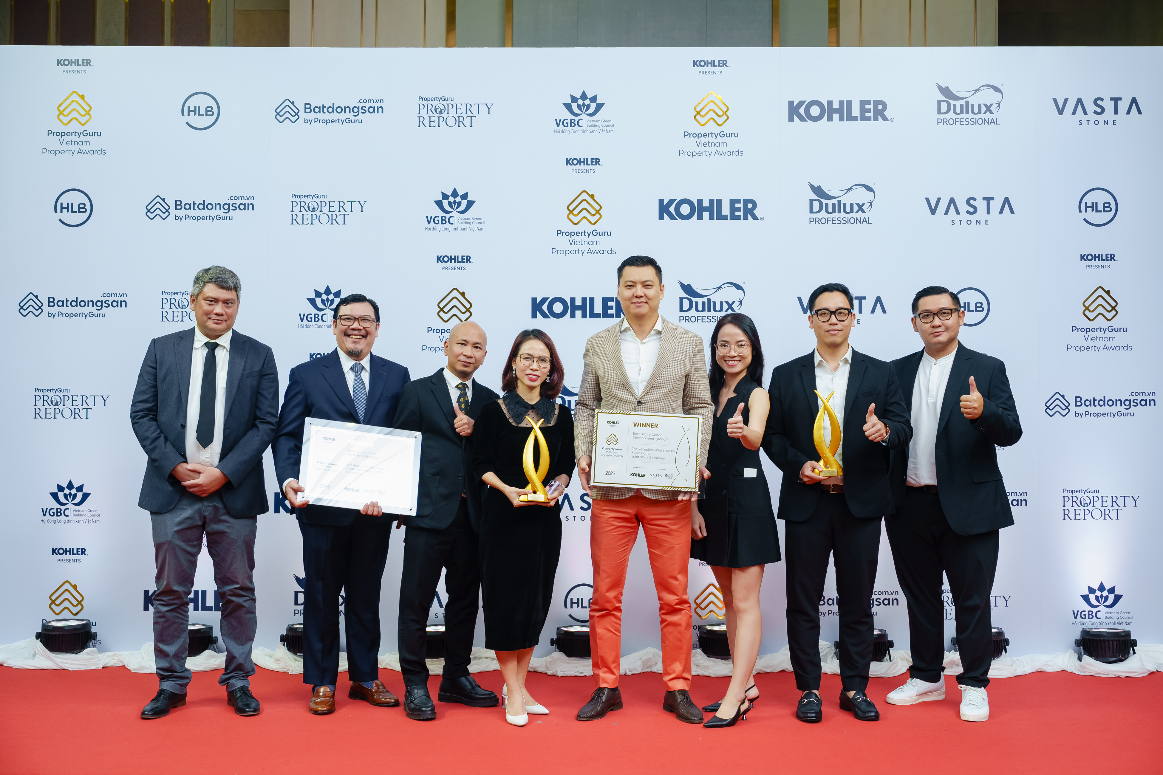 Cần biết - Cú đúp giải thưởng của Kusto Home tại Vietnam Property Awards 2023 với The Reflection West Lake