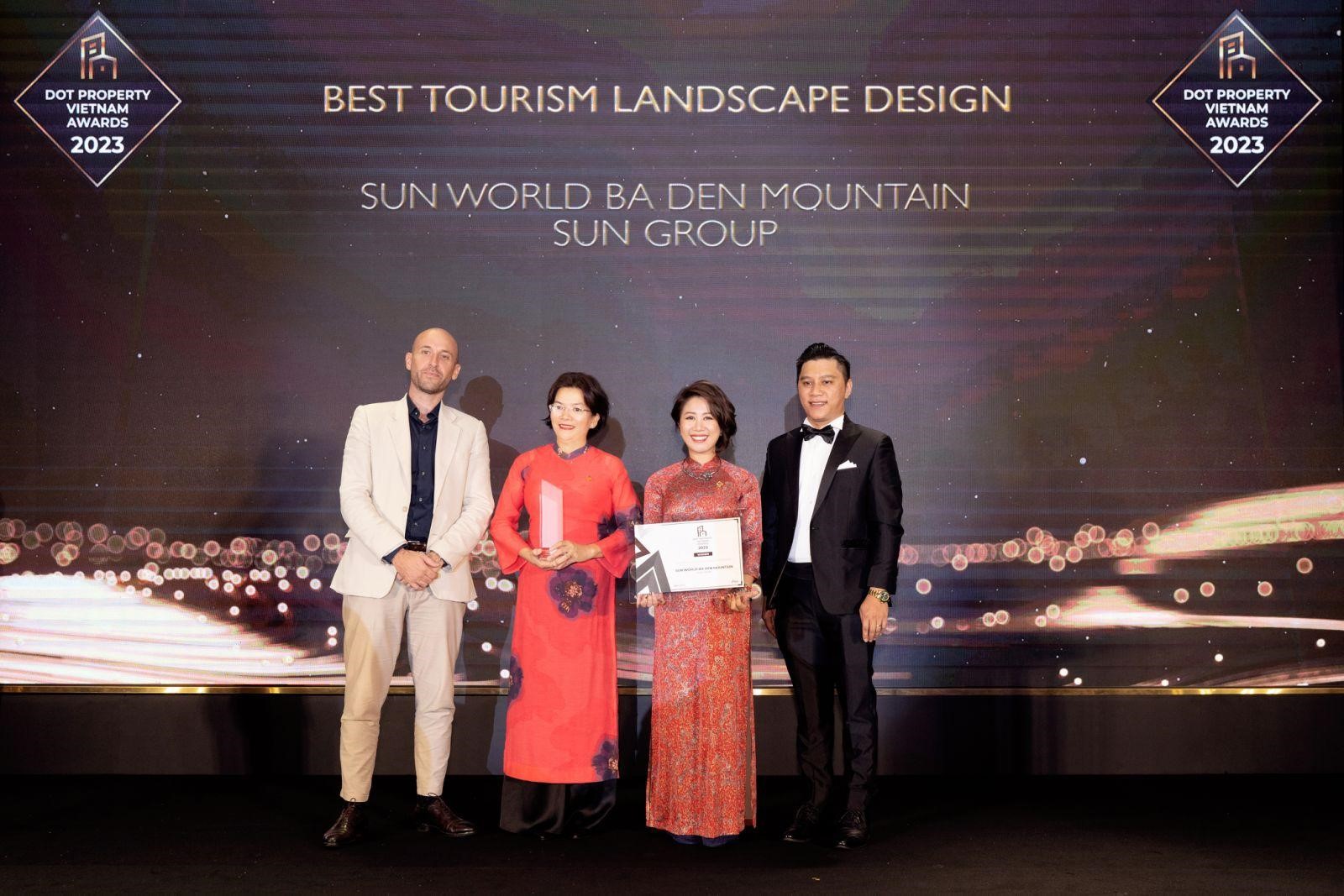 Kinh tế - Sun World Ba Den Mountain thắng giải “khu du lịch có thiết kế cảnh quan đẹp nhất Việt Nam 2023” (Hình 2).
