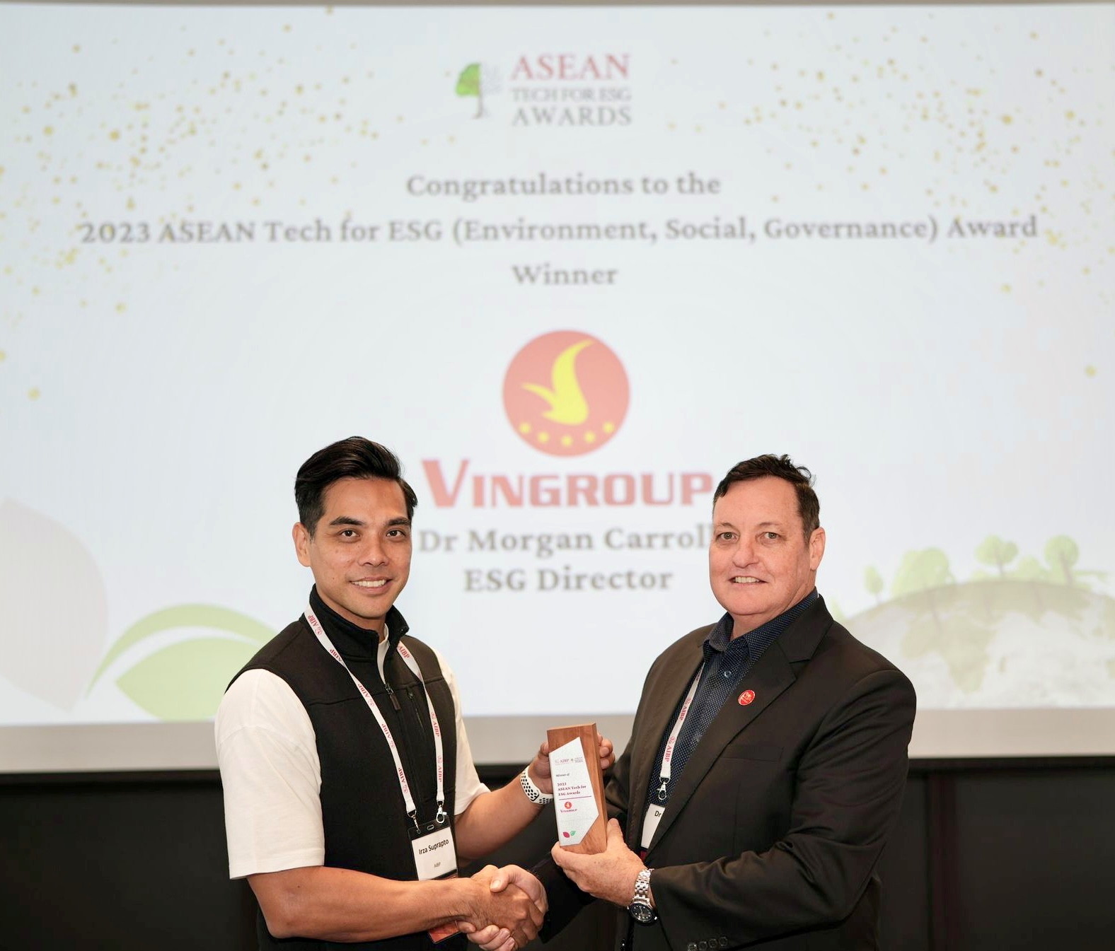 Kinh tế - Vingroup giành Giải thưởng Công nghệ Bền vững ASEAN 2023