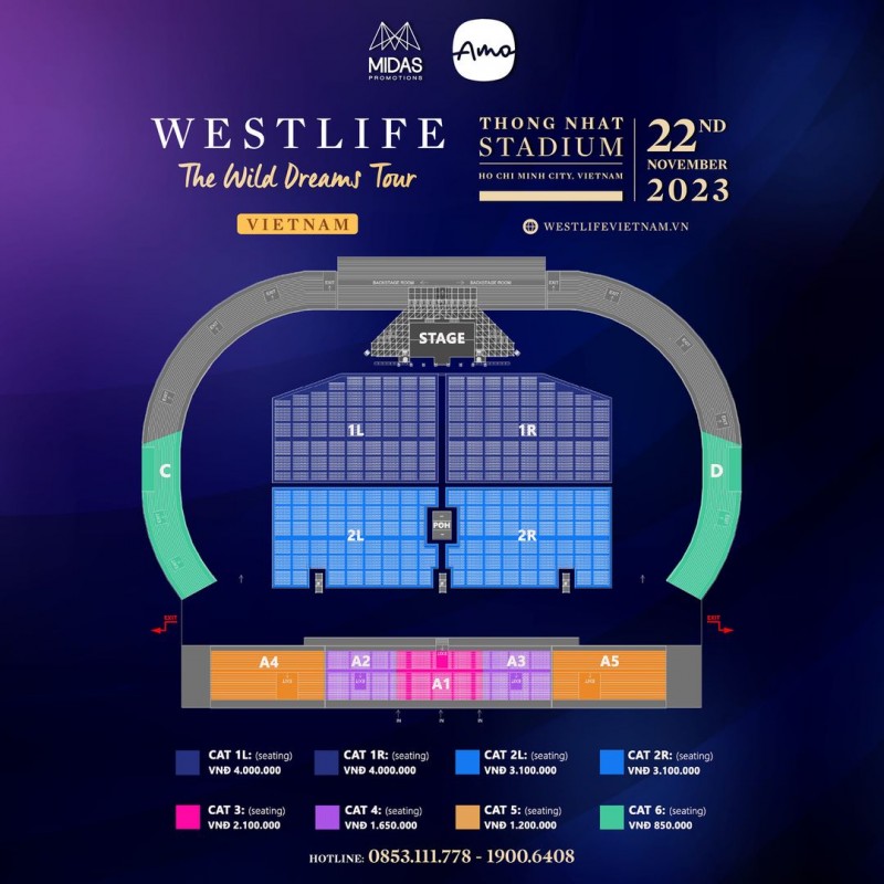 Tin tức giải trí - Những điều cần lưu ý khi mua vé concert Westlife tại Việt Nam (Hình 2).