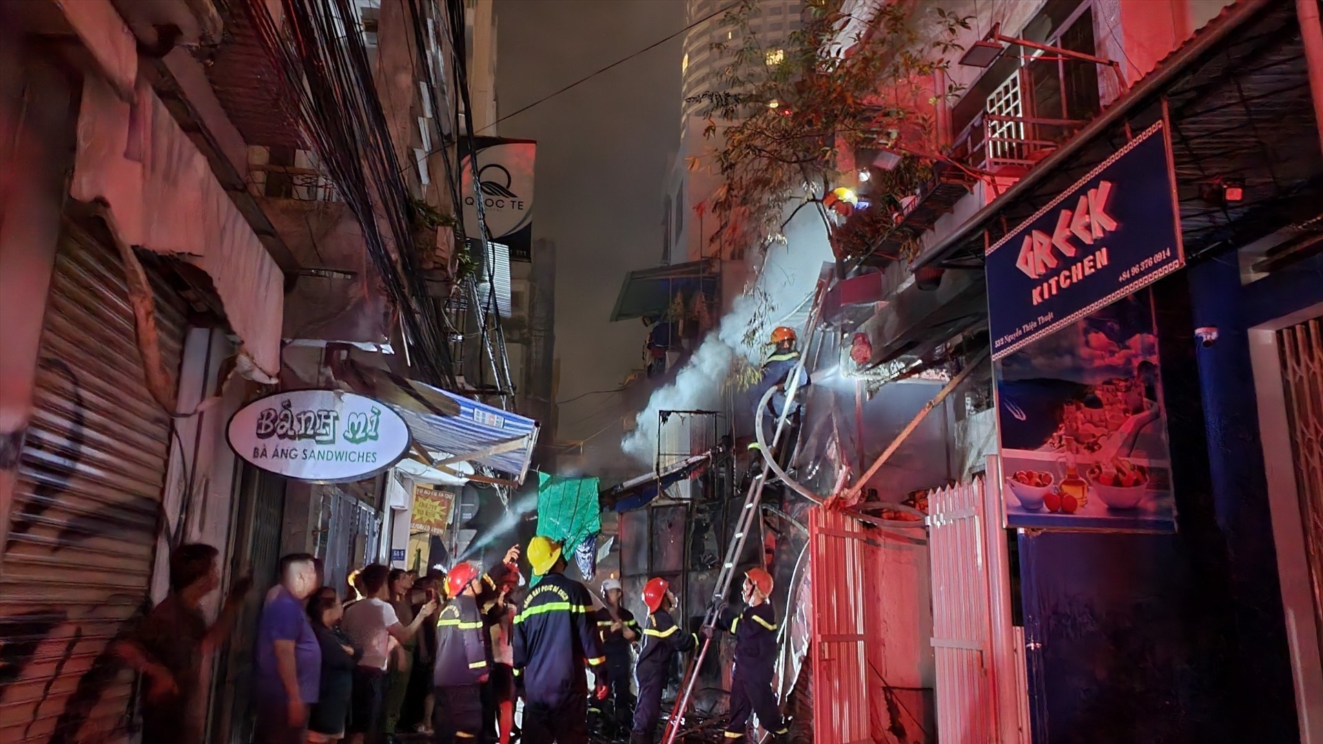 Tin trong nước - Khánh Hòa: Hiện trường vụ cháy nhà khiến 3 ông cháu tử vong