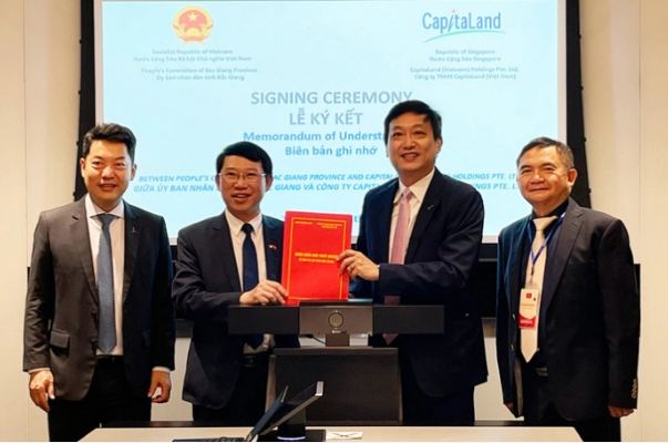 Kinh doanh - CapitaLand rót vốn tỷ USD đầu tư dự án 400ha tại Bắc Giang