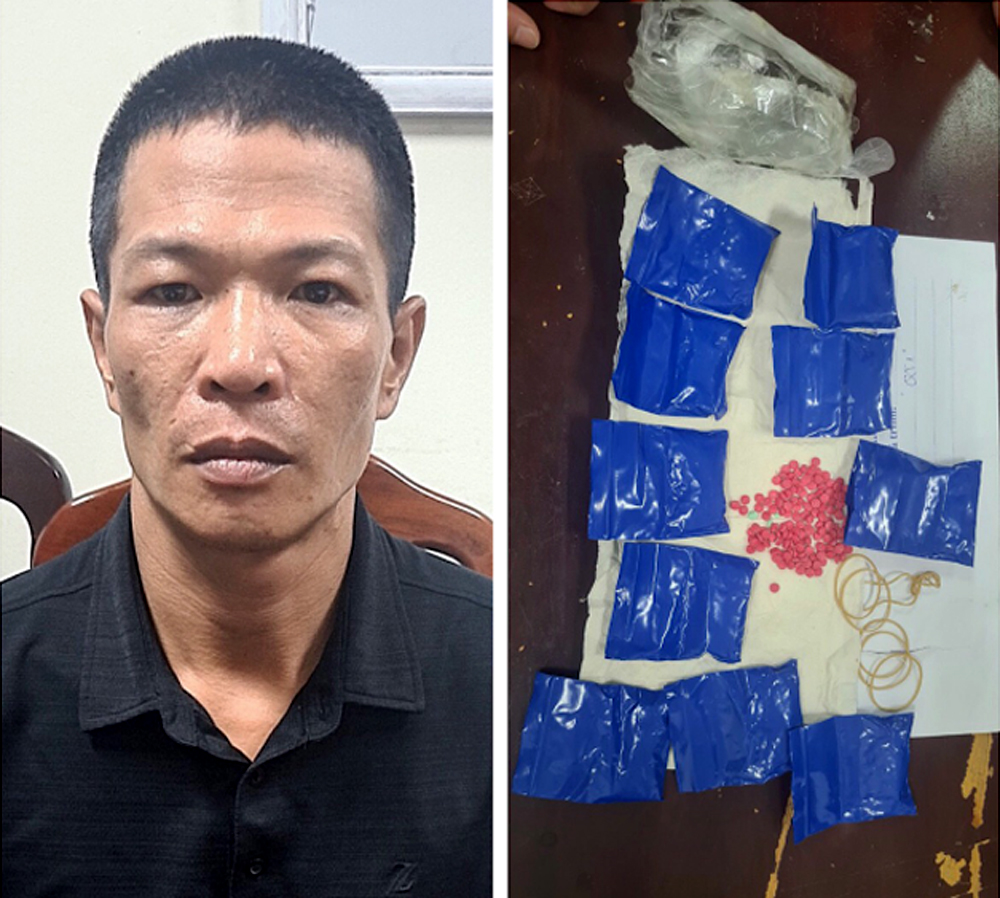 An ninh - Hình sự - Bắc Giang: Triệt phá đường dây vận chuyển 2000 viên ma túy tổng hợp