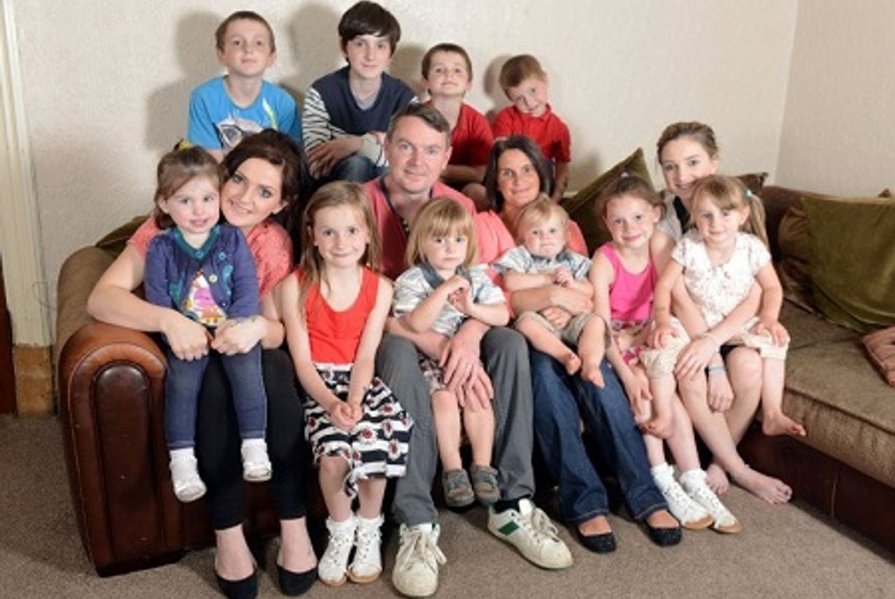 Gia đình đông con nhất nước Anh đang mong đợi thành viên thứ 20 ...