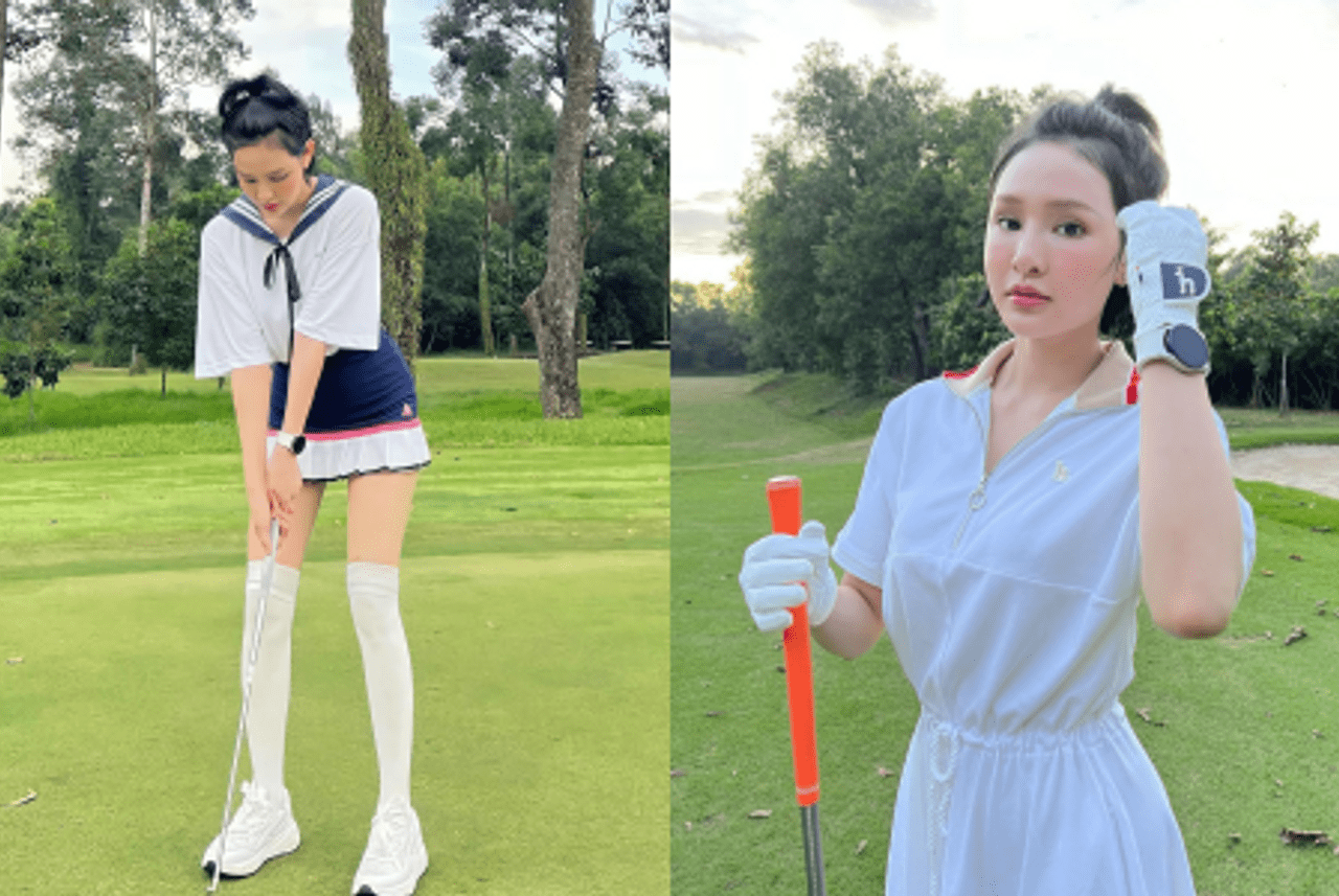 Váy golf kết hợp với áo gì? Tips phối đồ gôn bắt trend 2020