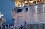 Tin thế giới - Nhật Bản: Hoàn tất quá trình kiểm tra hành khách trên du thuyền bị cách ly vì Covid-19