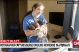 Tin thế giới - Nữ y tá một mình cứu 3 trẻ sơ sinh thoát khỏi vụ nổ ở Lebanon