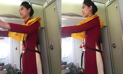 Nữ tiếp viên hàng không có tên lạ gây sốt với ảnh chụp lén