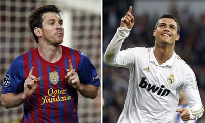 Giày vàng châu Âu: Ronaldo sa sút vẫn ăn đứt Messi