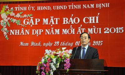 Ông Nguyễn Khắc Hưng làm Bí thư Tỉnh ủy Nam Định