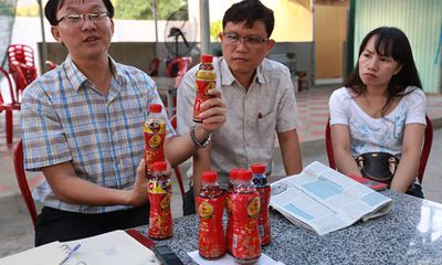 Báo cáo UBND tỉnh Khánh Hòa về vụ 6 chai Dr Thanh có ruồi, cặn