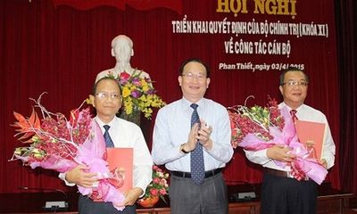 Chân dung tân Bí thư Tỉnh ủy Bình Thuận