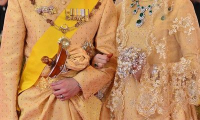 Đám cưới xa hoa toàn vàng của Hoàng tử Brunei