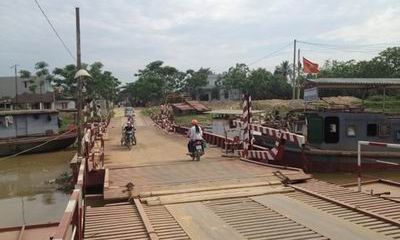 Dừng thu phí 3 cầu phao tại Nam Định, Hải Phòng và Thanh Hóa