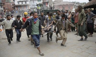 Động đất ở Nepal: Số người chết lên đến hơn 2.200 người
