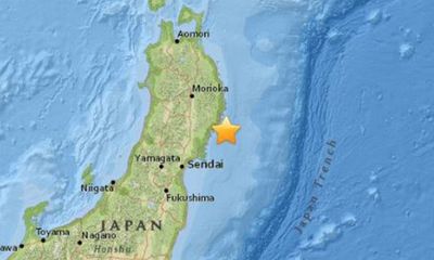 Sau Nepal, Nhật Bản động đất mạnh 6,8 độ Richter