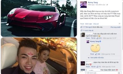 Kenny Sang chuẩn bị mua siêu xe Lamborghini?