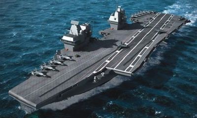Mỹ giúp Ấn Độ đóng tàu sân bay lớn nhất lịch sử đối phó Trung Quốc