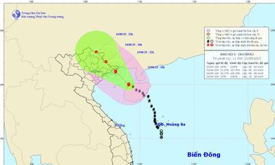 Cơn bão số 1 ảnh hưởng trực tiếp đến tỉnh Quảng Ninh