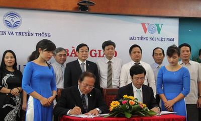 Bàn giao Truyền hình kỹ thuật số VTC về Đài tiếng nói Việt Nam
