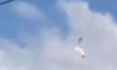 Xuất hiện UFO bí ẩn va chạm trên bầu trời Nga