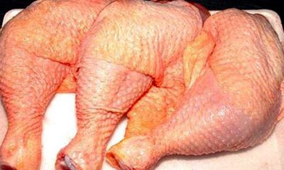Đùi gà Mỹ: 17/35 mẫu bị phát hiện có kháng sinh