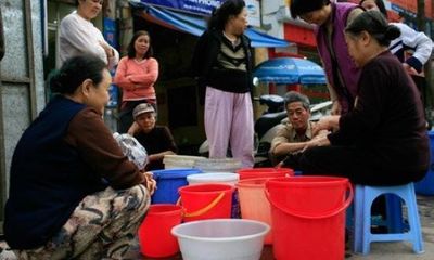 Giá nước sinh hoạt tăng vọt từ ngày 1/10: Người Hà Nội có hết 