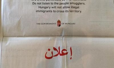 Hungary cảnh báo bỏ tù người tị nạn nếu nhập cảnh trái phép 