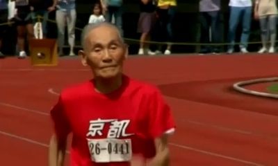 Cụ ông 105 tuổi phá vỡ kỷ lục về đường chạy 100 mét