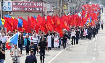 Hàng chục ngàn người biểu tình vì “vụ lừa đảo thế kỷ” tại Moldova