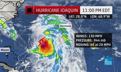 Mỹ ban bố tình trạng khẩn cấp tại Bờ Đông do bão Joaquin