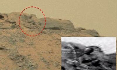 Tìm thấy hình ảnh tượng Phật trên sao Hỏa?