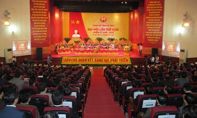Hà Tĩnh: Khai mạc Đại hội đại biểu Đảng bộ tỉnh lần thứ XVIII