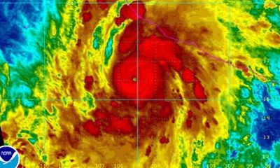 Siêu bão Patricia mạnh cấp 5 sẽ đổ bộ Mexico trong hôm nay
