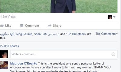 Tổng thống Obama tạo trang Facebook thu hút hàng trăm nghìn “like”