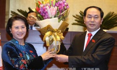 Lãnh đạo các nước chúc mừng Chủ tịch nước Trần Đại Quang