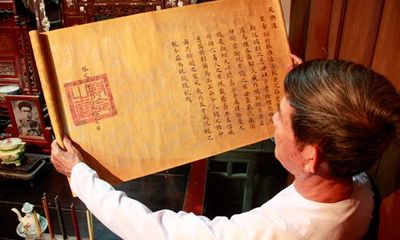 Đệ trình Châu bản triều Nguyễn thành di sản tư liệu thế giới