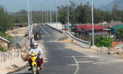 Phú Yên: Khánh thành cầu ven biển gần 40 tỉ đồng