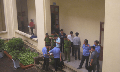 Nghi phạm tự sát sau khi nã súng vào trụ sở UBND TP Thái Bình