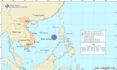 Lại áp thấp nhiệt đới trên biển Đông