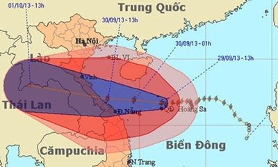S.O.S! Siêu bão số 10 giật cấp 17 đổ vào miền Trung