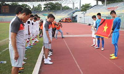 U19 Việt Nam đến Hà Nội viếng Tướng Giáp